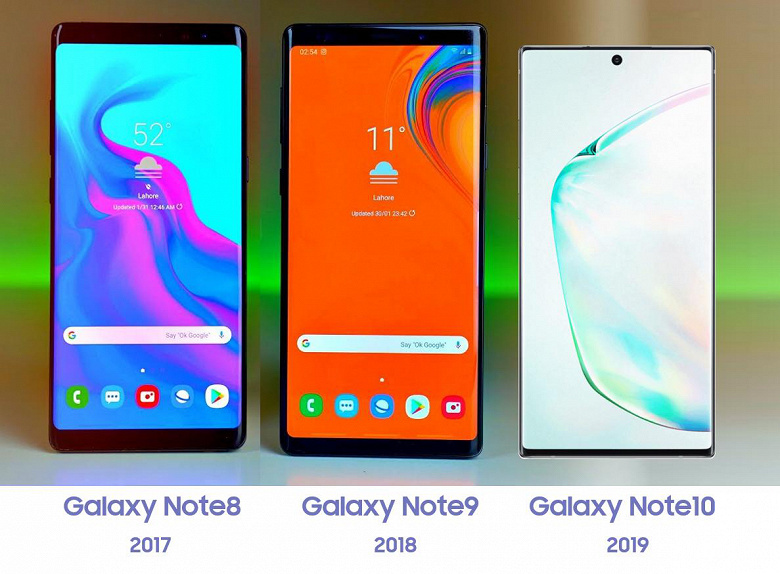 Galaxy Note 8,9,10