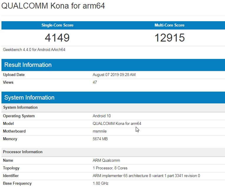 Qualcomm Snapdragon 865