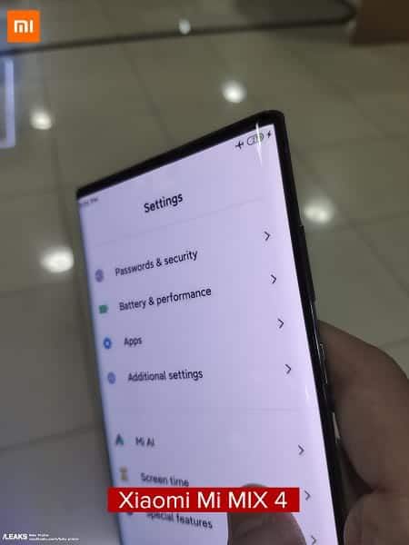 Xiaomi Mi Mix 4