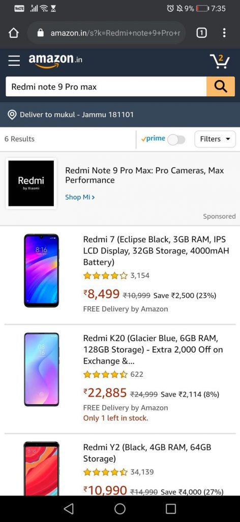 Redmi Note 9 Pro Max