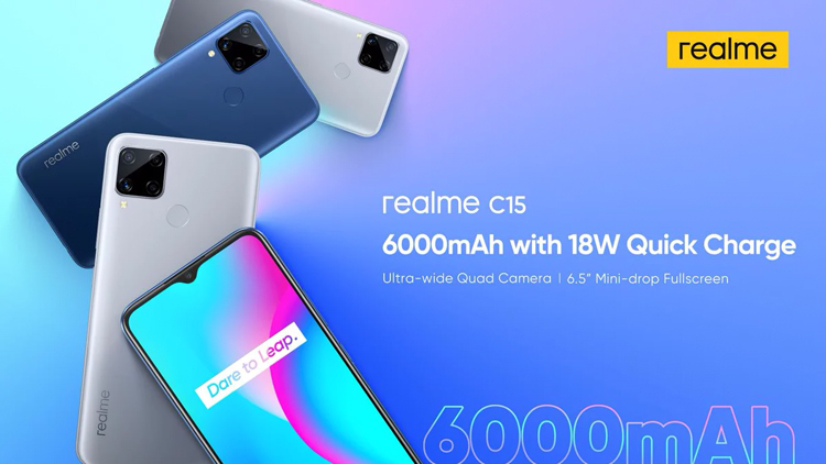 realme C15