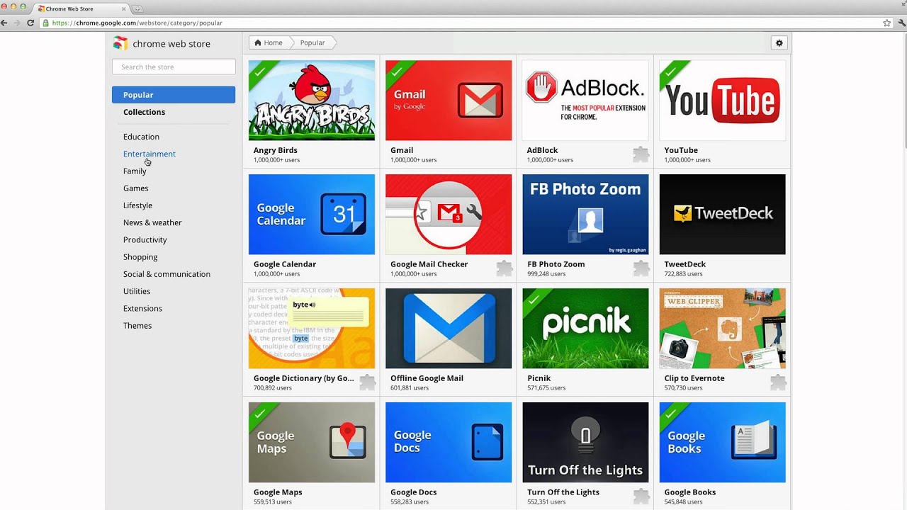 Chrome Store