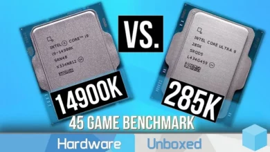 Intel Core Ultra 9 285K порівняли з i9-14900K