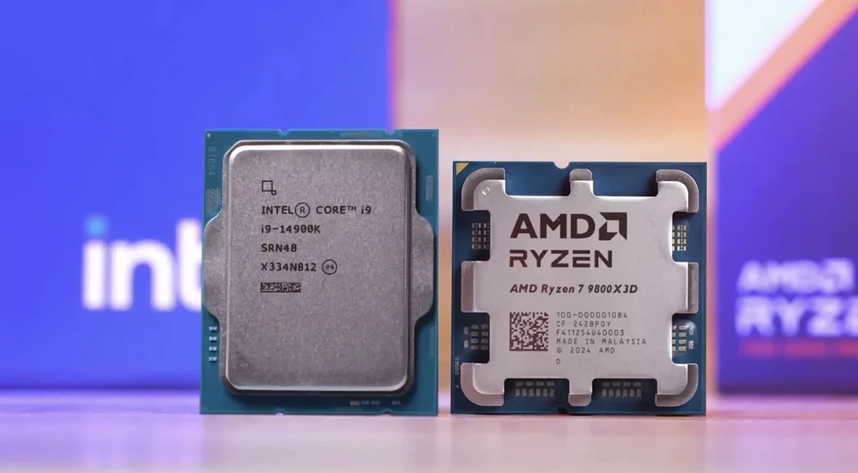 Ryzen 7 9800X3D порівняли з Intel Core i9-14900K