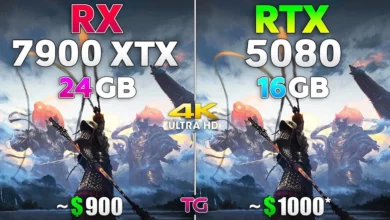 GeForce RTX 5080 та Radeon RX 7900 XTX порівняли в сучасних іграх