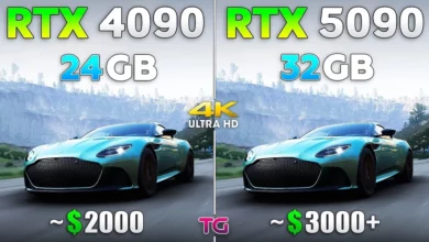 GeForce RTX 5090 порівняли з 4090 в сучасних іграх