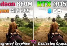 Radeon 880M порівняли з GeForce RTX 3050 в сучасних іграх